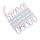 OPTONICA LED MODUL 3-2835/160°/ DC12V / 1,5W / 75x15mm/ hideg fehér /MO4521