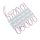 OPTONICA LED MODUL 3-2835/160°/ DC12V / 1,5W / 75x15mm/ Hófehér /MO4522