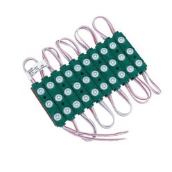   OPTONICA LED MODUL 3-2835/160°/ DC12V / 1,5W / 75x15mm/ zöld /MO4526