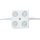 OPTONICA LED MODUL 4-2835/160°/ DC12V / 2,4W / 38x38mm/ hideg fehér /MO4561
