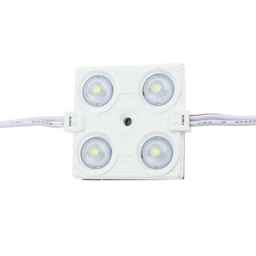 OPTONICA LED MODUL 4-2835/160°/ DC12V / 2,4W / 38x38mm/ hideg fehér /MO4561