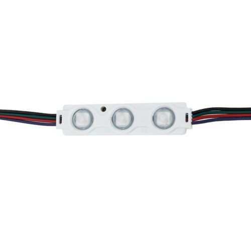 OPTONICA LED MODUL 3-5050/120°/ DC12V / 0,72W  70x16mm/ RGB /MO4563