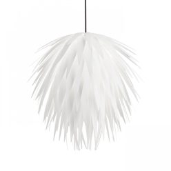 RENDL CLANK függö lámpa fehér PVC/fekete 230V E27 15W