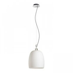   RENDL COROA NEW 28 függö lámpa opál üveg/króm 230V E27 53W