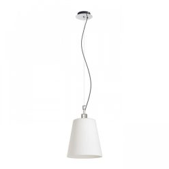 RENDL BABU  függö lámpa opál üveg/króm 230V E27 53W