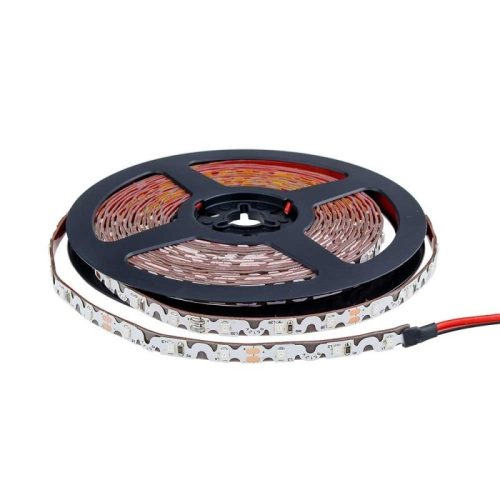 Optonica beltéri hajlítható SMD2835 piros LED szalag 12V 864lm/m 60LED/m 7,2W/m IP20 120° 4543