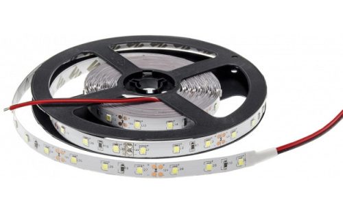Optonica beltéri LED szalag 12V 300lm/m 6000K hideg fehér 60LED/m 4,8W/m SMD3528 4702
